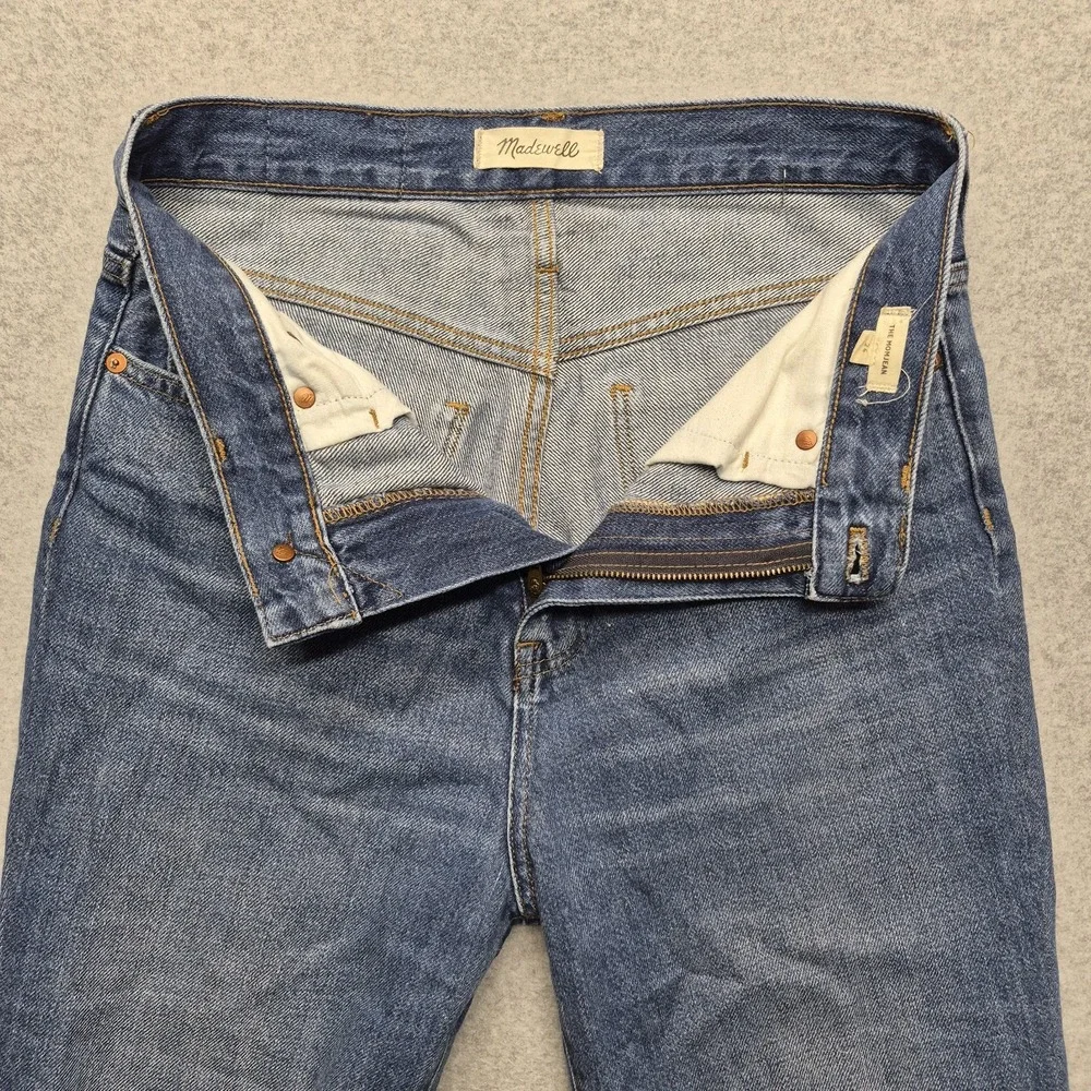 Madewell Jeans Womens 26 Blue High Rise The Mom Jean Tapered Denim Momcore 90s